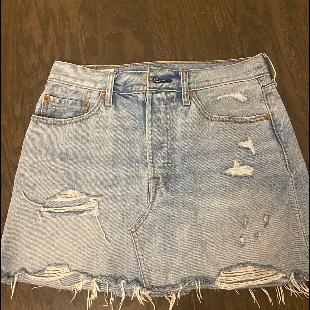 Levi denim skirt